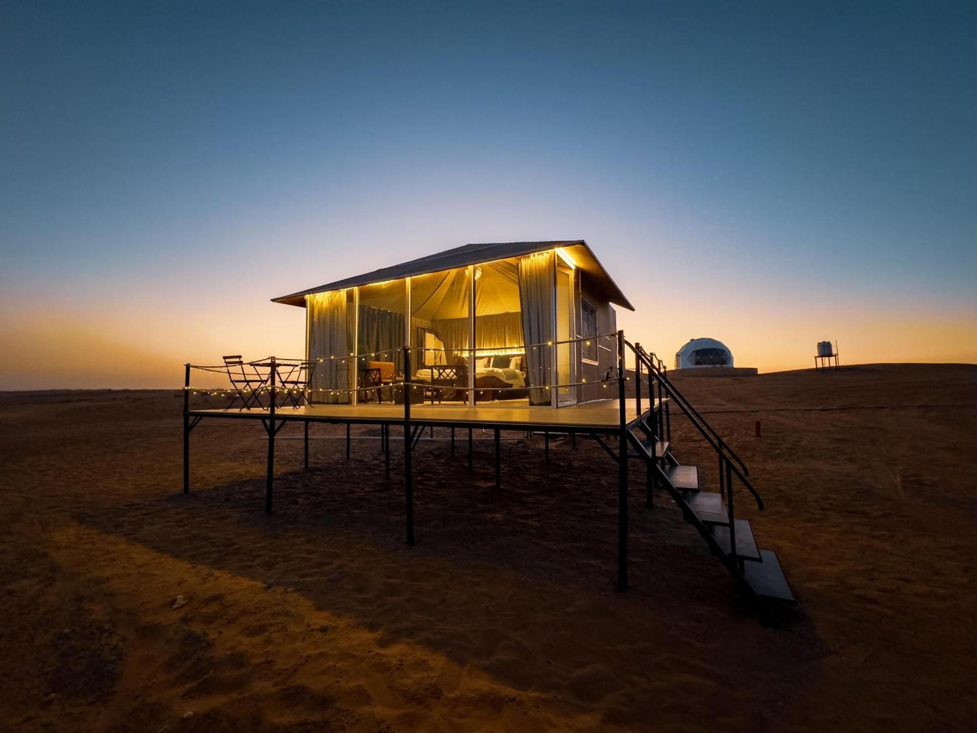 מלון Badīyah Milky Way Domes מראה חיצוני תמונה