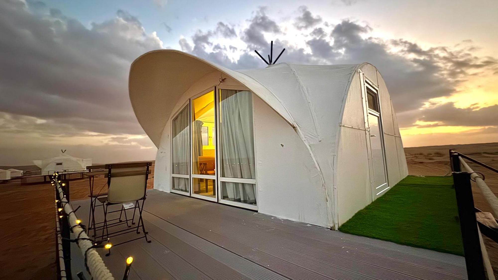 מלון Badīyah Milky Way Domes מראה חיצוני תמונה