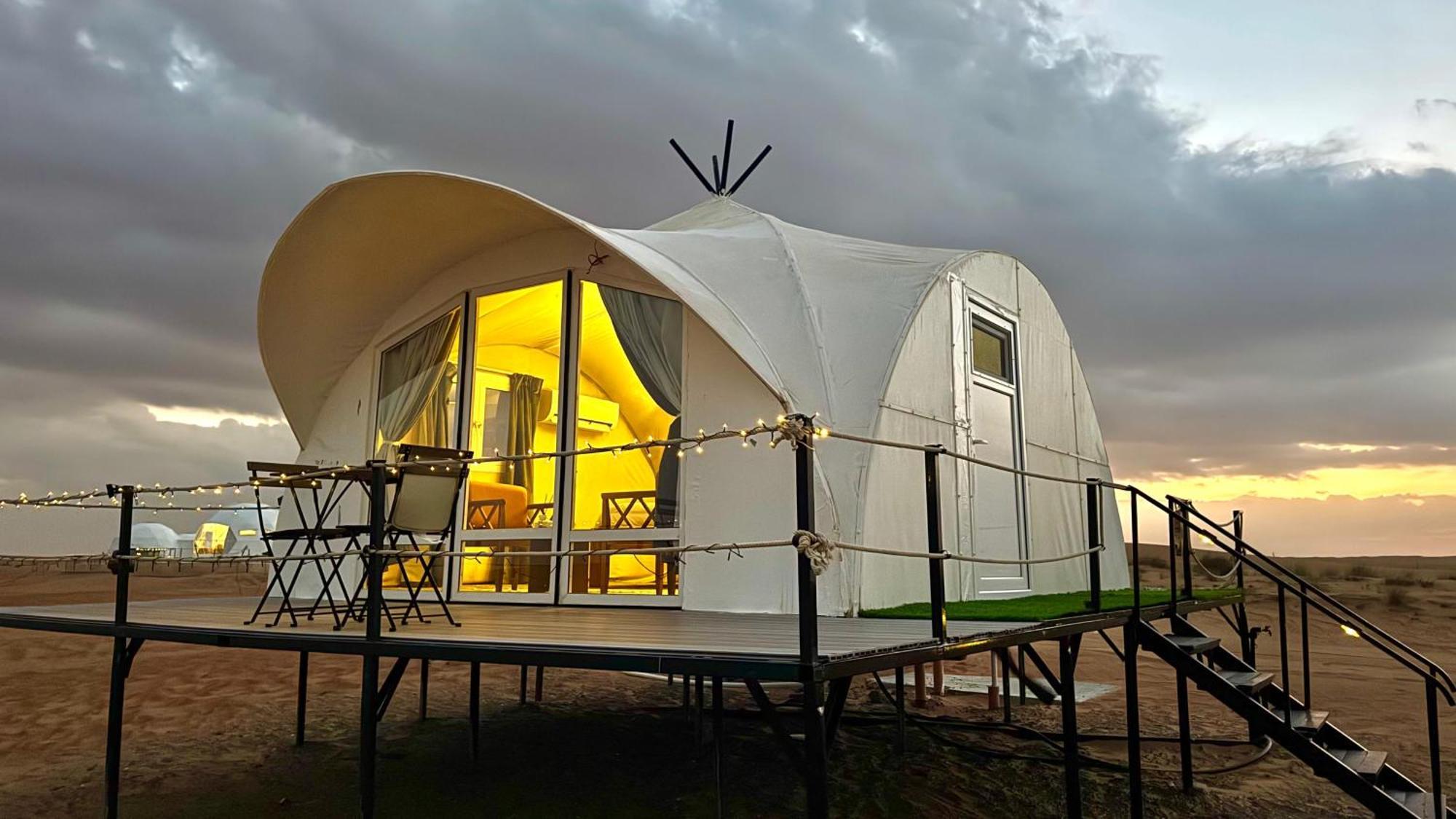 מלון Badīyah Milky Way Domes מראה חיצוני תמונה